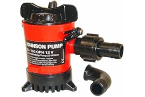Johnson Pump Bilge Pompa di Acqua/Pompa sommergibile, 12 V