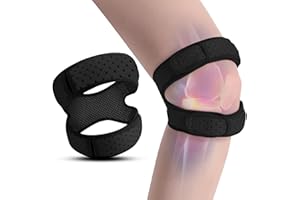 AUSYIWI patellar tenon sleeve, knee support band, adjustable knee support for knee meniscus, patellar zapalenie ścięgien, joint pain relief