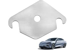 ERIOSCAR Placa de Válvula EGR, Junta Ciega de válvula EGR, Placa de Cierre de Placa de Bloqueo de Acero Inoxidable EGR, Apta para motores - Fiesta Focus 1.4 HDI 1.6 HDI C2 C3 C4 C5 (con Agujero)