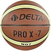 Delta Unisex Basketbol Topu Pro X 7, Turuncu, 7 Numara
