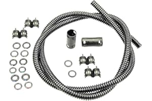 GEWIE ANYLOX Reparatursatz Wischwasserschlauch Wellrohr Reparaturset Schlauch Scheibenwaschanlage 150cm