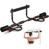 CEAYUN Kapı i&ccedil;in Barfiks &Ccedil;ubuğu, Taşınabilir &Ccedil;ekme Barı, Ev, Vidasız &Ccedil;ok Fonksiyonlu Daldırma &Ccedil;ubuğu Fitness, Kapı Egzersiz E