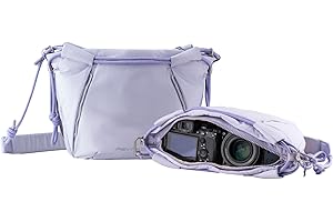 PGYTECH OneGo Rope Strap Camera Bag, Multi-Functional Camera Case Sling Bag Handbag Crossbody for Urban Travel Photographers, Small Camera Bag for Sony/Canon/Nikon/Mirrorless Camera,Lilac
