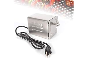 INFUN HUKOER SP-S40 Acier Inoxydable Barbecue Grill Torréfacteur Moteur Électrique Poulet Chèvre Poulet BBQ Broche Rôtissoire Accessoires Barbecue Extérieur (220V-240V)
