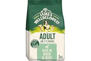 James Wellbeloved Dog Adult Hypoallergenic Dry Food Duck and Rice 2 kg