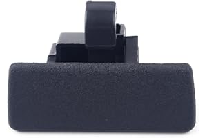 beler Black Car Inner Storage Glove Box Compartment Cover Lid Lock Handle