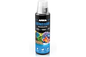 MICROBE-LIFT Mulmsauger Aquarium 236 ml – reinigt Bodengrund biologisch – entfernt Mulm, Futterreste & Schlamm – für Süß- & Meerwasser – ohne Sauger & Schlauch – zuverlässige Pflege – ARKA Substrate Cleaner