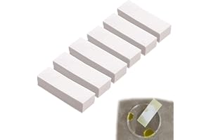 TINGWEN Pack of 600 Quality Filter Paper Chromatography Paper Laboratory Cleaning Paper Strips Experiment Filter 28 x 75 mm for Chemistry Laboratories Classroom School Pigment Separation and