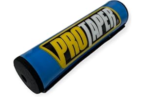 GENERISCH Coussinet de guidon en mousse bleu 20 cm compatible avec guidon Protaper avec barre (Simson, Dirt Bike)