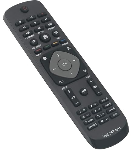 ALLIMITY YKF309-001 Telecomando Sostituisci per Philips Smart LED TV 32PFL3107H 24PFL3108H/12 37PFL3007H/12 32PFL5507K/12 40PFL5537K/12 47PFL4007T 47PFL4307K/12 55PFL5507H/12 55PFL5527H/12