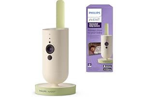 AVENT Philips SCD643/26 Elektroniczna Niania, Szary/Zielony, ‎24 x 10 x 8 cm