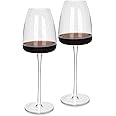 Fissman Wine Glasses Set of 2 500mL, Crystal Clear Wine Glass, Ultra Thin, Best for Wine tasting, Perfect for Red or White Wine, Christmas, Birthday, Anniversary, Wedding Gifts