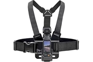 MAXCAM Soporte de Faja Pectoral Compatible con dji Osmo Pocket 3