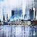 Produktbild Artland Leinwand auf Keilrahmen oder gerolltes Poster mit Motiv Nettesart Hamburg Abstrakte Collage Städte Deutschland Hamburg Digitale Kunst Lila A8BO