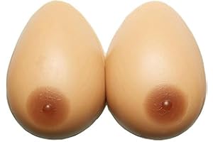 ZCOINS 1 par de formas de pecho de silicona artificial posoperatorias para mastectomía para mujer