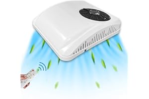 Aspligo 12 V Dach-RV-Klimaanlage, elektrisch, Parken, DC-Klimaanlage, 12 Volt Wechselstrom, 8800BTU, passend für Wohnmobil, LKW, Wohnmobil, Anhänger, Wohnmobil, Wohnmobil, Wohnmobil, Wohnmobil,