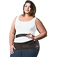 BraceAbility Obesity Belt Stomach Holder - Plus Size Men and Women's Big Belly Support Band Girdle for Hanging Stomach, Pendulous Abdominal Support, Lower Tummy Fat Lifter Pannus Sling (2XL)