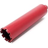 Corona diamantata da carotaggio Ø 102 mm per carotatrici a secco e ad acqua