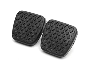 ROBUST CAR PARTS ROBUST 2 Pcs Brake Clutch Pedal Pad Rubbers for Honda Accord Acura-Integra Jazz Prelude Legend Cıvıc CR-C FR-V Stream CRX Element Acura Cl S2000 46545SA5000 46545 SA5 000