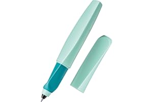Pelikan Twist Neo Mint Rollerball Pen, Ergonomic, Refillable Blue ink