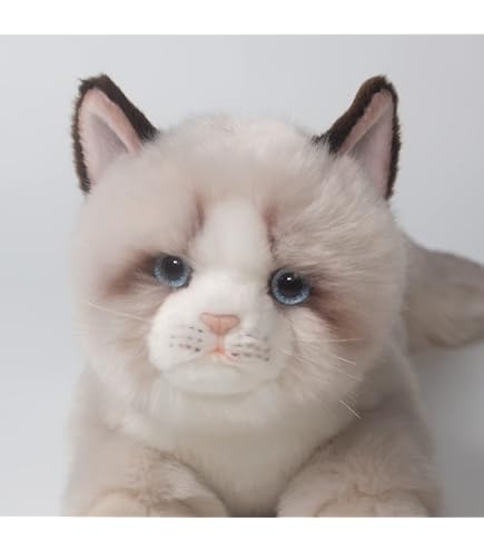Produktbild von Uni-Toys Plüsch Katzen-Baby Weiß - Kuscheliges Kätzchen 13cm Stehend