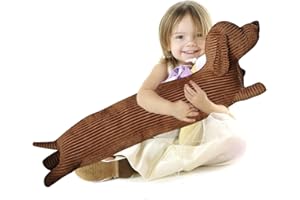 Xiixuuj Oreiller en Peluche pour Chien Teckel, 55/70/110 Cm Doux Et, Coussin en Peluche Doux Et - Coussin en Peluche Réaliste pour Canapé Chaise Décoration De La Maison Long Chien Oreiller