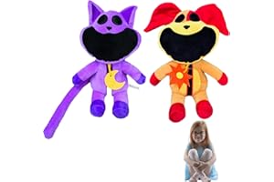 ZRYYSNW 2PCS Smiling Critters Peluche, 2024 Nuovo Catnap Peluche et Dogday Peluche, 30CM Catnap Peluches, Smiling Critters Peluche Meilleur Cadeau pour Les Enfants et Les Fans