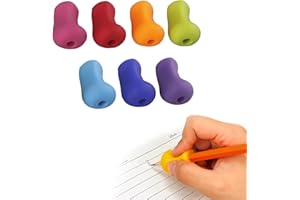 peiyee Guide Doigt pour Enfant Guide doigt Enfant Ergonomique Pencil Grips Crayon Grip Guide des doigts pour enfants Aide à l'écriture pour main droite et main gauche adulte