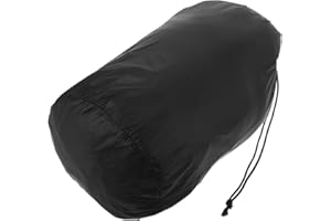 Milisten Small Garment Pouch for Down Jacket Waterproof Drawstring Bag, Stuff Sack for Raincoat Windbreaker, Sun Protection, Travel Gear, Compact Dry Sack