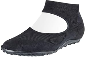 leguano ballerina schwarz – leichter Barfußschuh für Damen