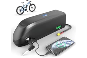 Unit Pack Power 48V 1000W Bike Battery for 500W 750W 1000W 1500W Ebike Conversion Kit - Ebike Lithium Ion Battery for Bafang - Battery for Rad Power Rad Runner (Samsung50E Cell)