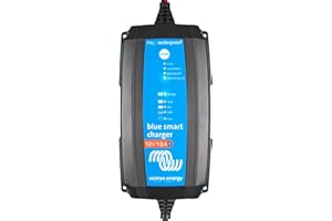 ‎VICTRON ENERGY Victron Energy Blue Smart IP65 12-Volt 15 amp 230V, Ładowarka do Akumulatorów, Bluetooth (CEE 7/17)
