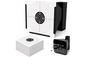 ADCSHOP Stålskott 100 darttavlor 14 x 14 cm för Airsoft och Airgun