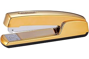 Bostitch Office Professional Metal Executive Stapler, 20 Sheet Capacity, Gold Chrome (B5000-GOLD)
