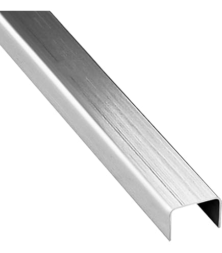 Edelstahl Kantenschutz U-Winkelblech – 25x45x25 Mm, V2A, Für Innen & Außen