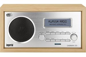 Imperial Dabman 30 Digital Radio (DAB +/DAB/FM, Aux In, inkl. Strömförsörjning) Naturlig