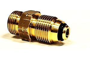 Zatechs Adapter do butli gazowych 20 lb USA | konwersja do europejskiego standardu 21,8 mm