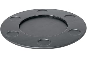 Alessi - SG61 B - Mami Vassoio girevole per fonduta in legno.