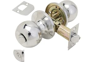 WOLFPACK LINEA PROFESIONAL Pomo Puerta Wolfpack Con Condena Cromado Para Baños