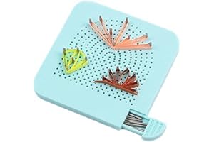OUNONA Kit De Bricolage en Papier Quilling Planche De Rangement en Papier Quilling Rouleau Denroulement pour La Fabrication De Cartes