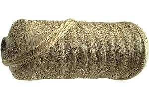 EVENES Spoletta di filo di canapa, circa 80 - 90 g, attorcigliato su anima di cartone