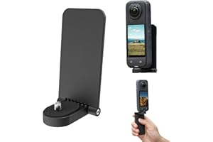 CERFFOOL Supporto magnetico multifunzione 1/4 per Insta360 X5/X4/GO 3S/Ace Pro 2 per DJI Osmo Pocket 3 2/Action 5 4 per GoPro Supporto Base regolabile per Action Camera Grip Connettore Adattatore