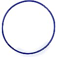 Toy Cloud Hoola Hoop Adults Exercise Classic Colour Interlockable Pieces Hula Hoop for Kids Girls Women Fitness Rings Adjustable 3 Size 17-27 Inch (Blue)