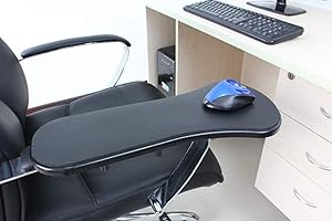 KARRITER Premium Computer-Handgelenkstütze/Armablage, Ergonomische Einstellbare Computer Schreibtisch Extender, für Haus und Büro, Computer Arm-Stütze