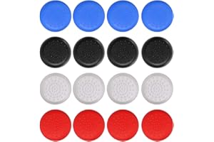 AMATHINGS Lot de 16 capuchons de protection analogiques pour manette PS4 Dualshock