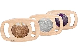 TickiT 73440 Easy Hold Glitter Panels Set of 3-Gold, Silver & Purple