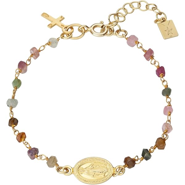 Amen - Bracciale Doppio argento Rosè e Cristalli Amaranto
