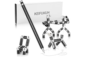 KEIFUKUH Stylos Anti-stress Amusants Cadeau Homme - Idées Cadeaux Uniques D'anniversaire Noel Original pour Homme, Cool Cadeau pour Noël Pâques Saint-Valentin Gadget Décompressant pour Écrire et S'amuser