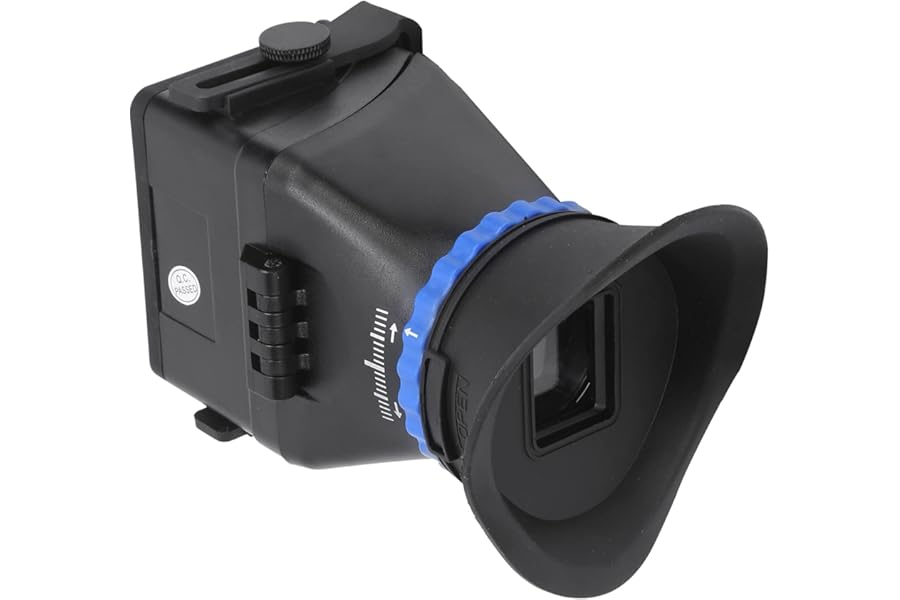 Depisuta Camera Viewfinder, 3x Magnification with 3in 3.2in Screen for SLR and Mirrorless Cameras