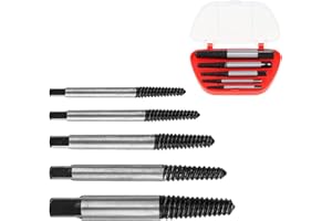 behone 5 pièce kit extracteur,Extracteur de boulons,Lot extracteurs de vis,Utilisé pour retirer les vis et les tuyaux endommagés
